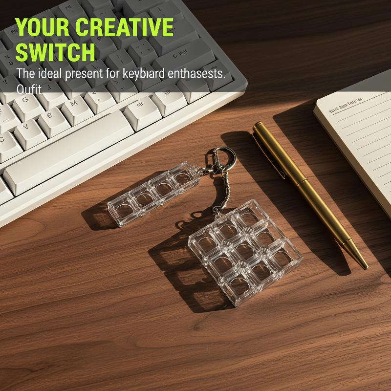 Gaming Keyboard Tester - Tester przełączników klawiatur mechanicznych DIY, brelok