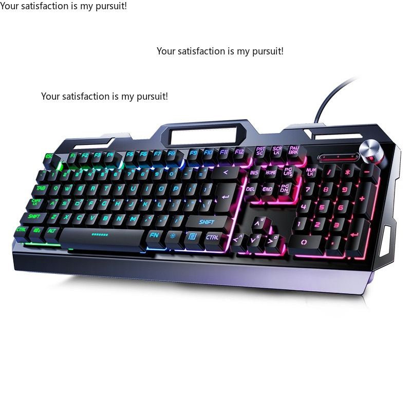 Gaming Keyboard Mouse Set - Zestaw trzyczęściowy Yindiao V2G5: mechaniczna klawiatura