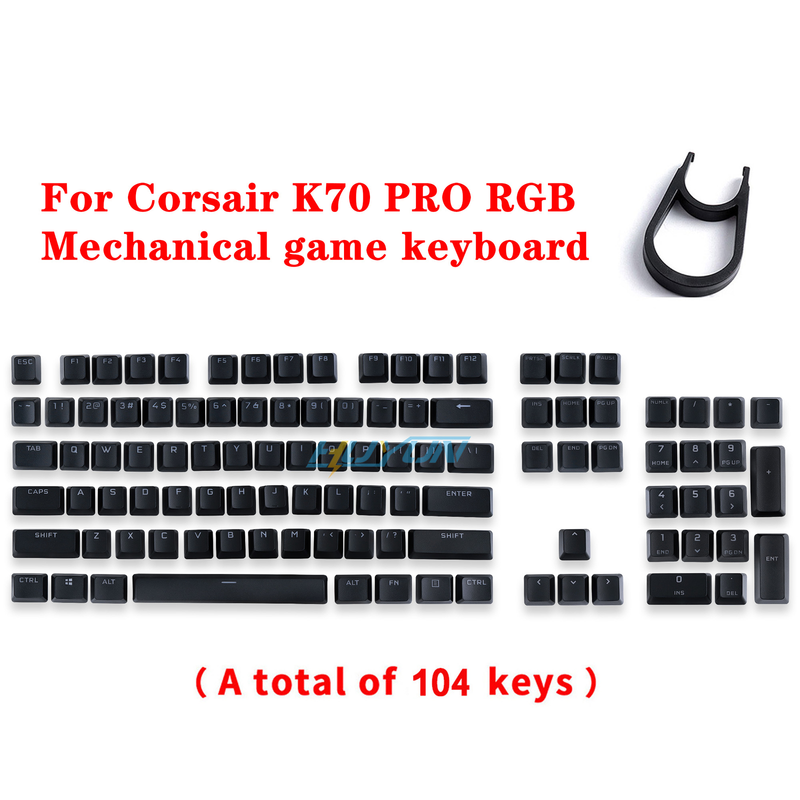 Gaming Keyboard Corsair - PP+ NOWE nakładki na klawisze PBT,