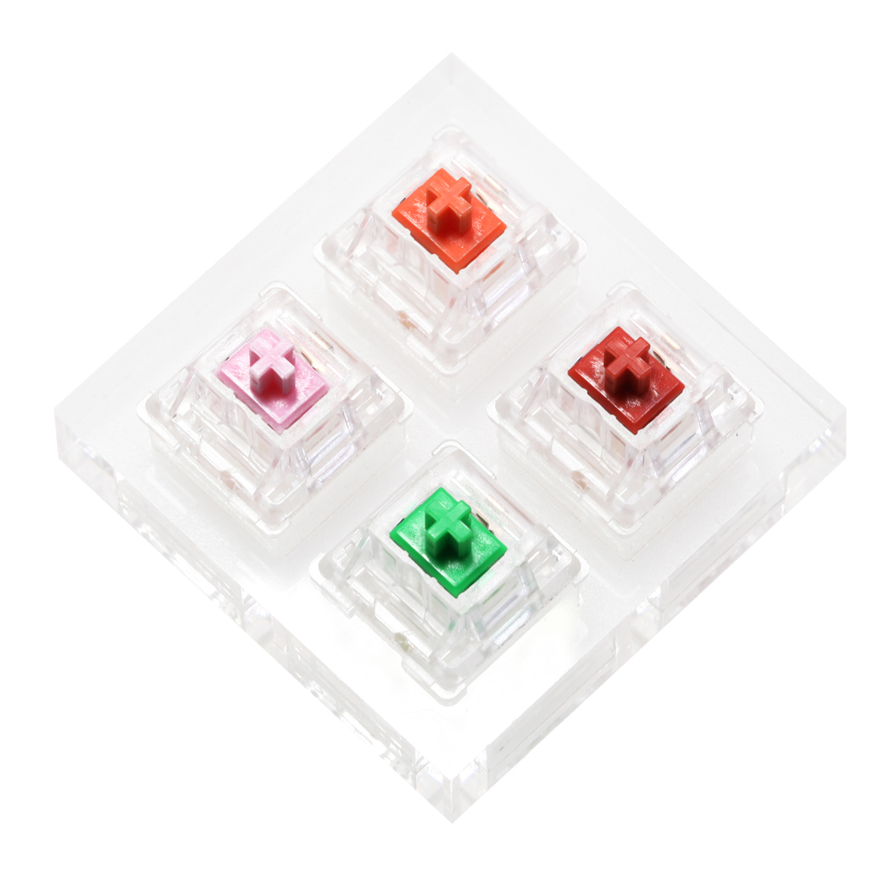 Gaming Keyboard Tester - Aluminiowy lub akrylowy Tester przełączników 2X2