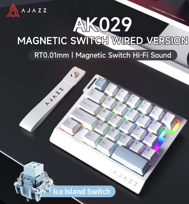 Gaming Keyboard Mini - Klawiatura gamingowa przewodowa AK029, obsługiwana jedną