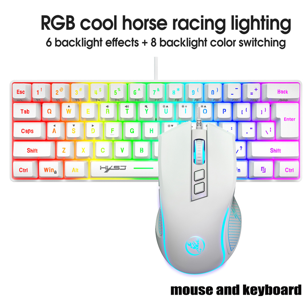 Gaming Keyboard Mouse Set - Zestaw Klawiatura i Mysz Klawiatury dla