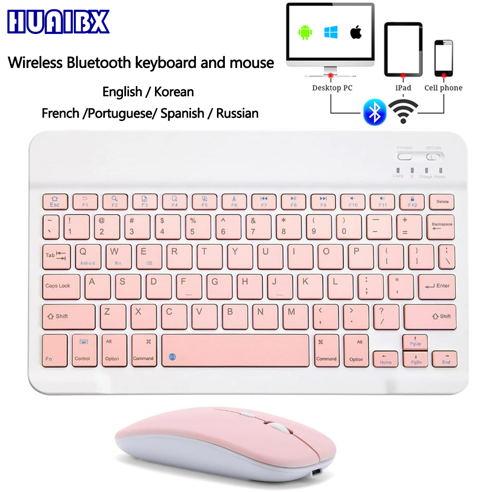 Gaming Keyboard Wireless - 10-calowa bezprzewodowa mini klawiatura Bluetooth do