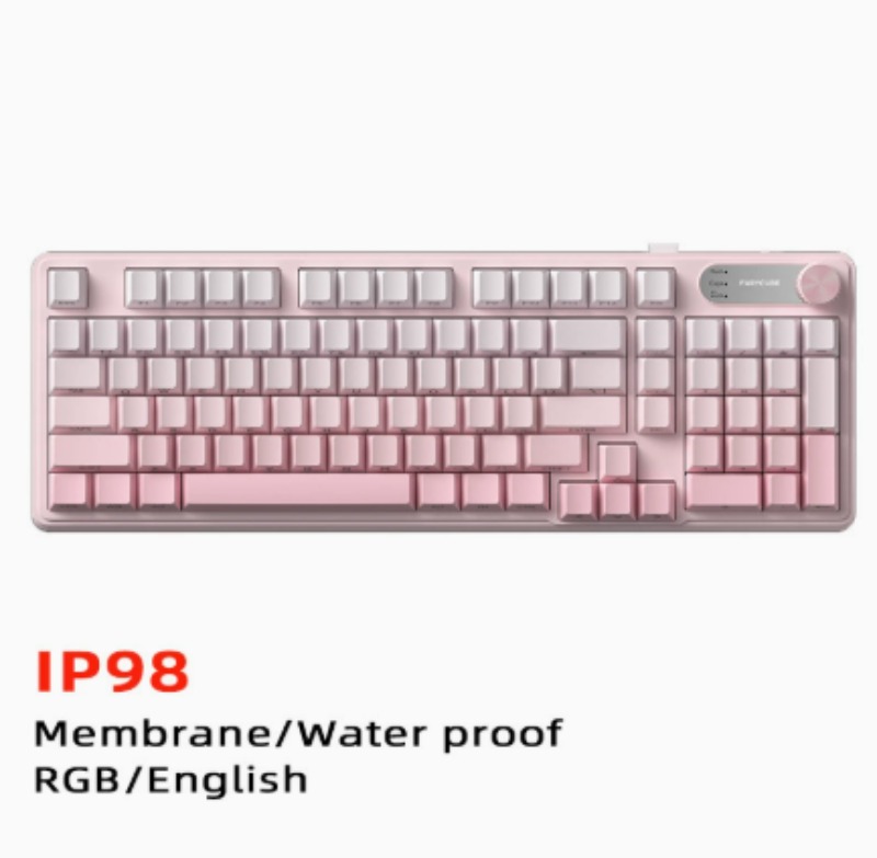 Gaming Keyboard Ip98 - Klawiatura przewodowa IP98 FURYCUBE z membranową