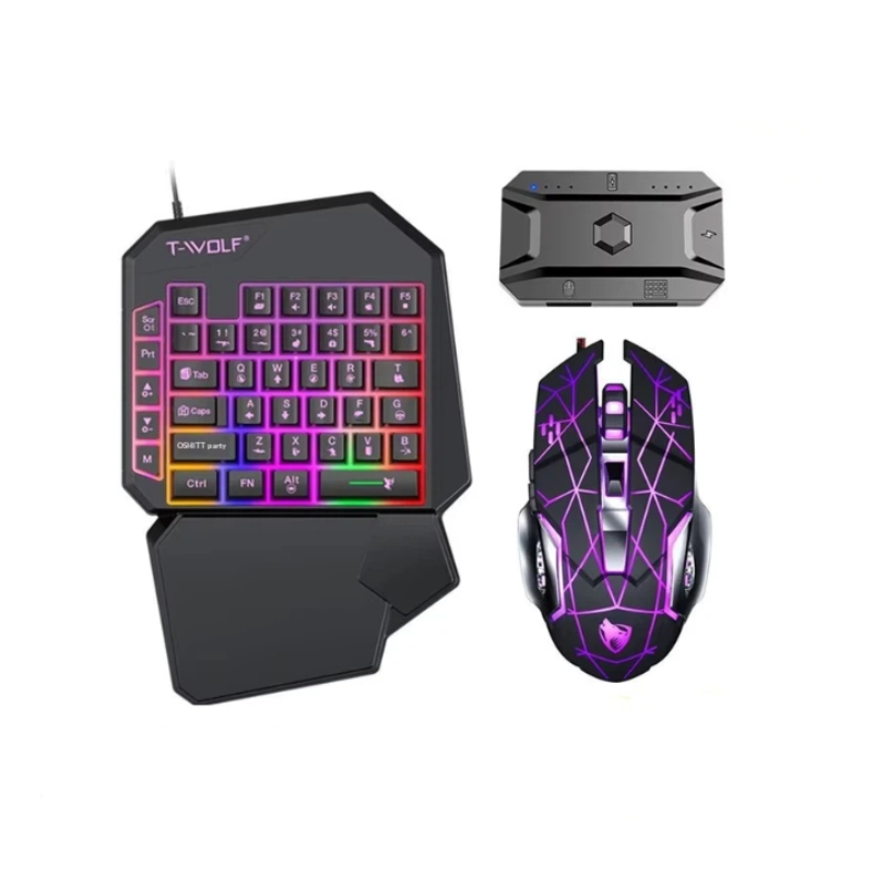 Gaming Keyboard Half - Zestaw do gier T-Wolf Tf950 5