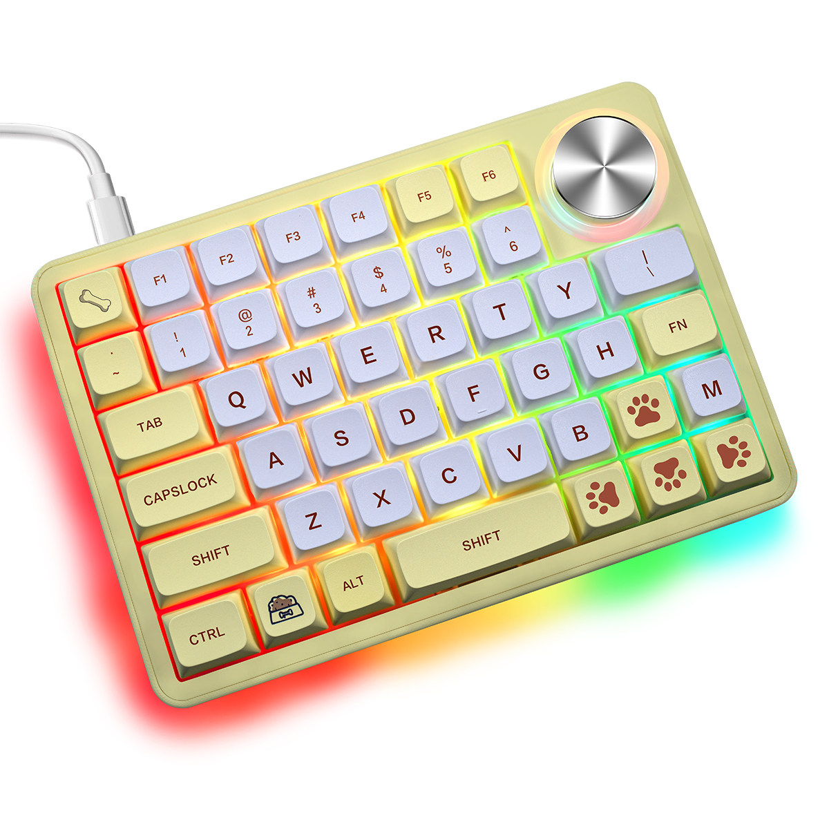 Gaming Keyboard Half - Mechaniczna klawiatura jednoręczna, lewa połowa klawiatury,