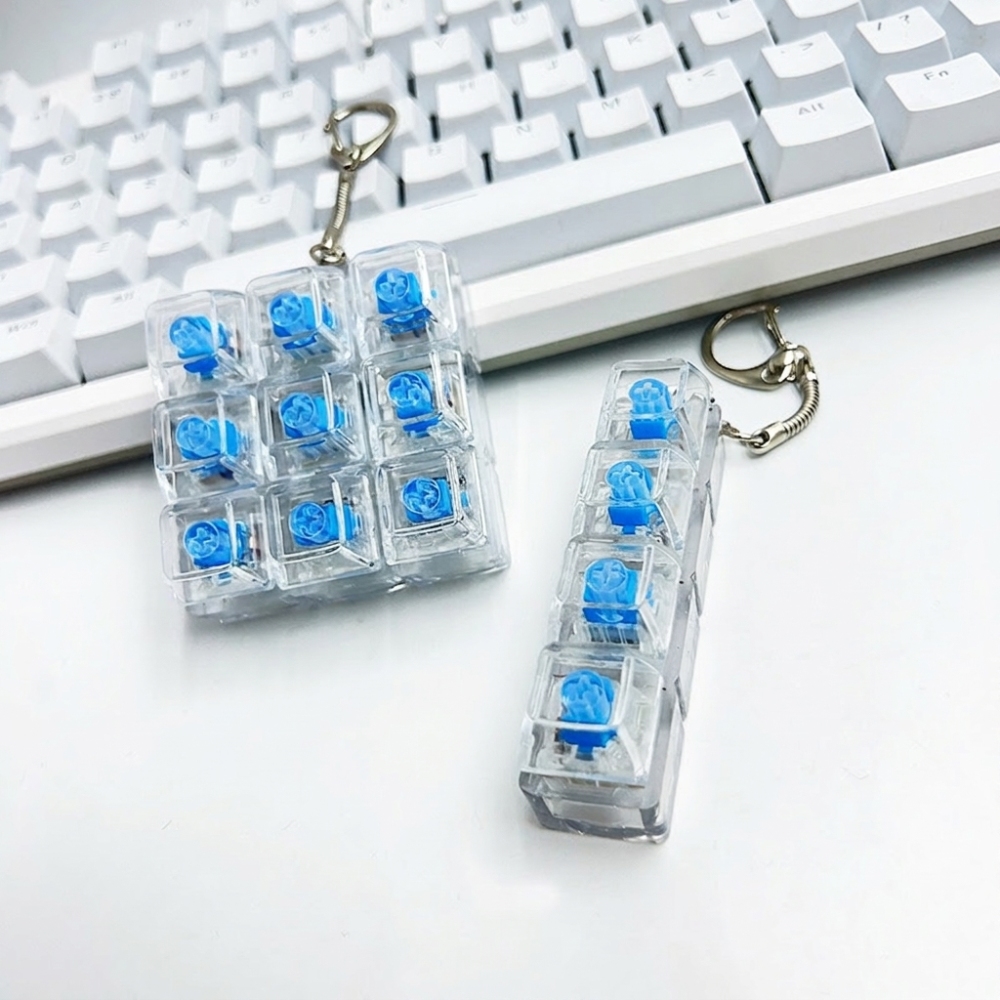 Gaming Keyboard Tester - Przenośny tester przełączników klawiatury mechanicznej, brelok,