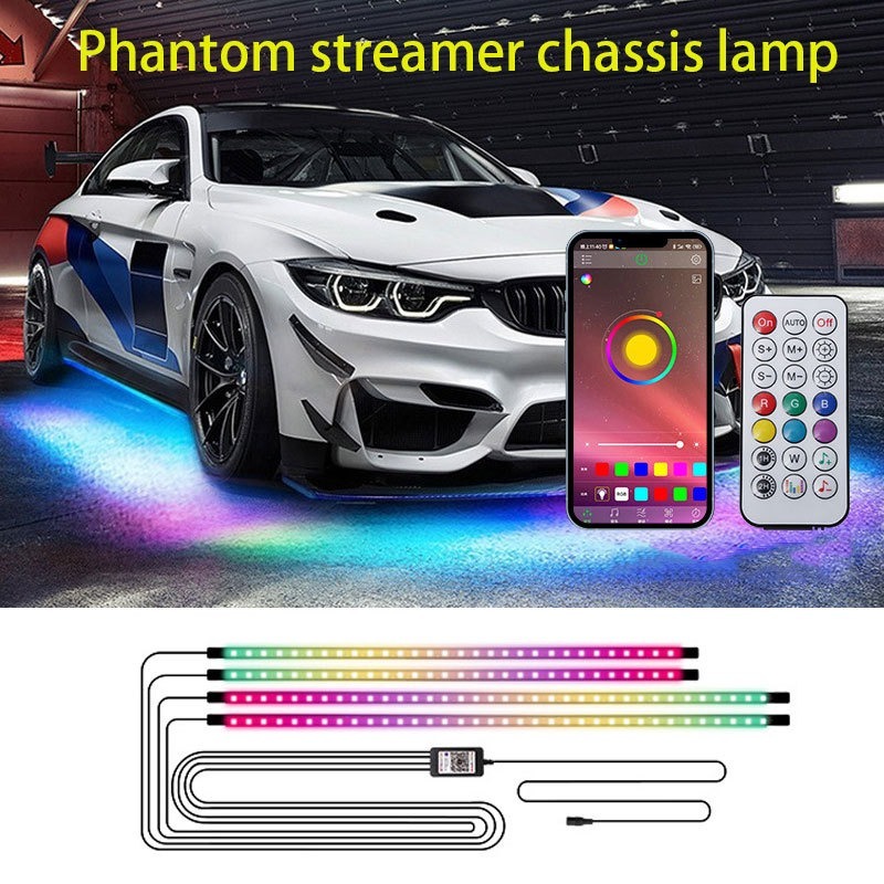 Rgb Underglow Strip - 4w1 Elastyczna listwa LED pod karoserię