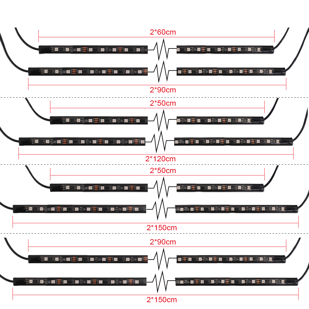 Neon LED RGB podświecące świat – Rgb Underglow Strip recenzja i cena