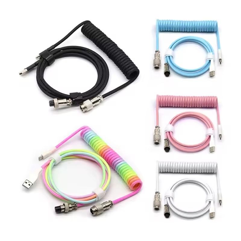 Kabel spiralny do klawiatury m – Gaming Keyboard Type C recenzja i cena