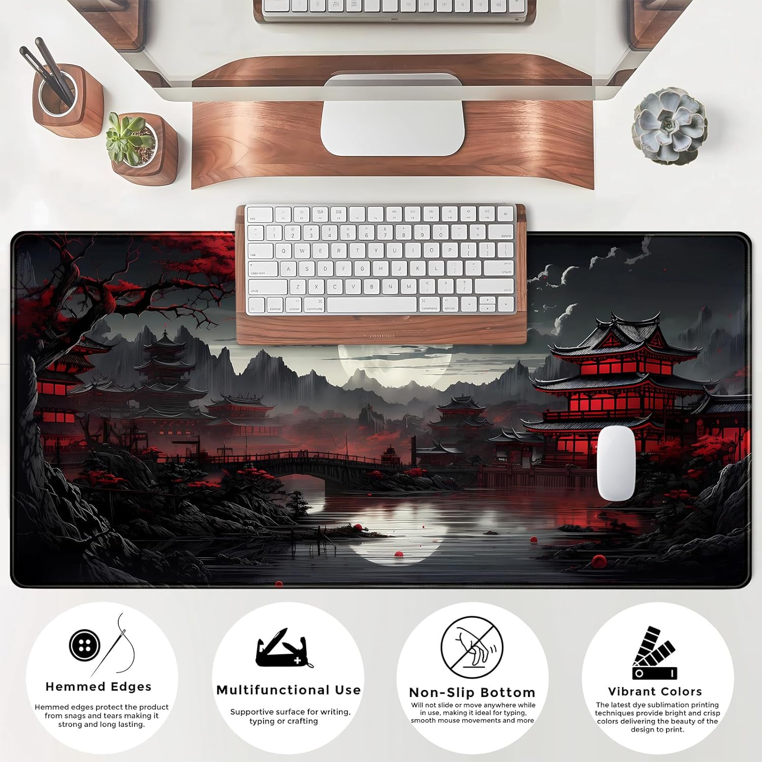 Japońska podkładka na biurko R – Gaming Keyboard And Mouse recenzja i cena