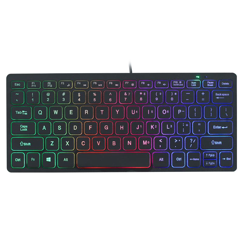 Przewodowa mini klawiatura z 7 – Gaming Keyboard Budget recenzja i cena