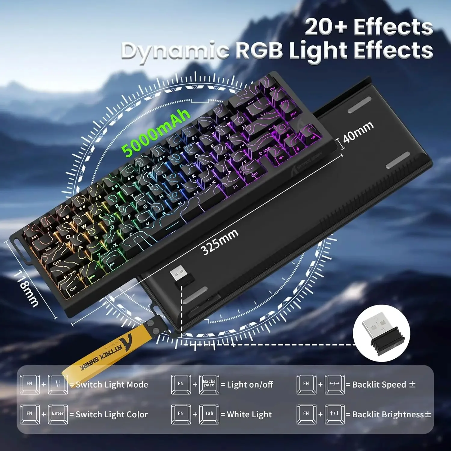 Klawiatura bezprzewodowa do gi – Keyboard Gaming Mac recenzja i cena