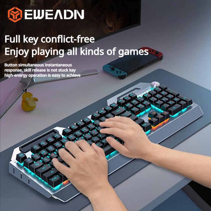 Klawiatura mechaniczna EWEADN  – Keyboard Gaming Mac recenzja i cena