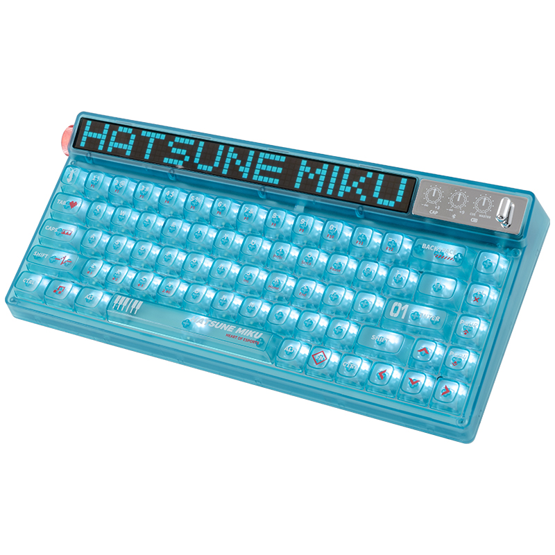 Anime Hatsune Miku Seria Mecha – Gaming Keyboard Wireless recenzja i cena