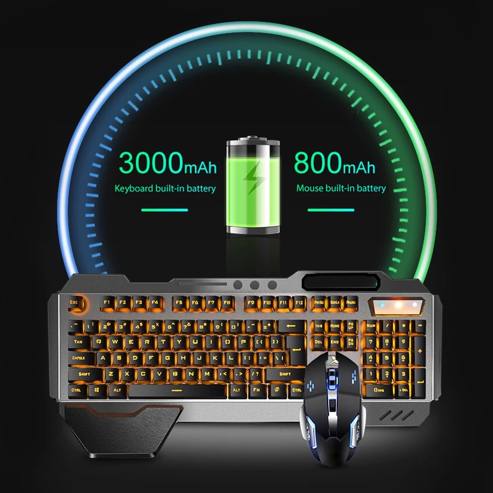 K680 akumulator 2.4G bezprzewo – Gaming Keyboard Mini recenzja i cena