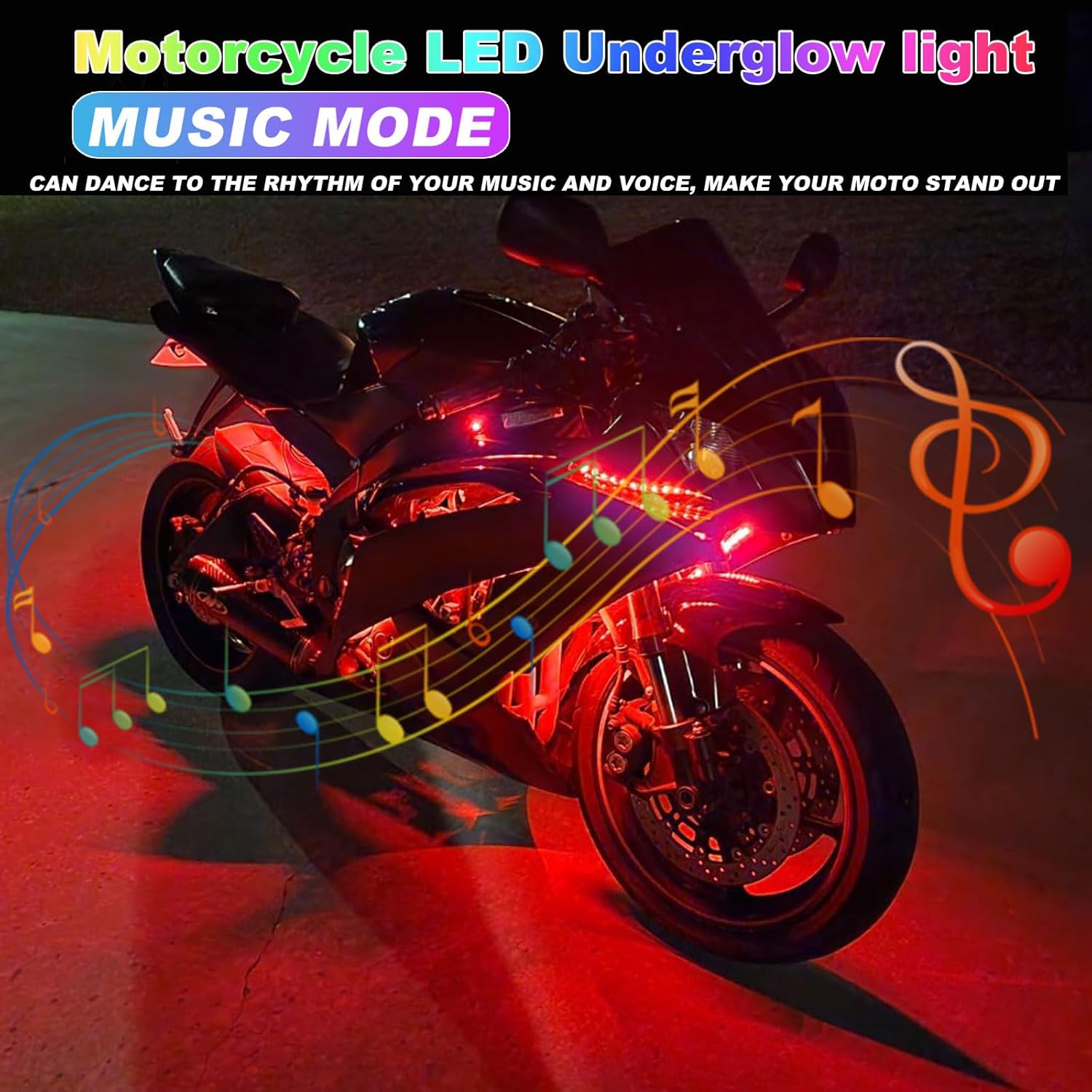 12w1 Nowe Motocyklowe Oświetle – Rgb Underglow Strip recenzja i cena