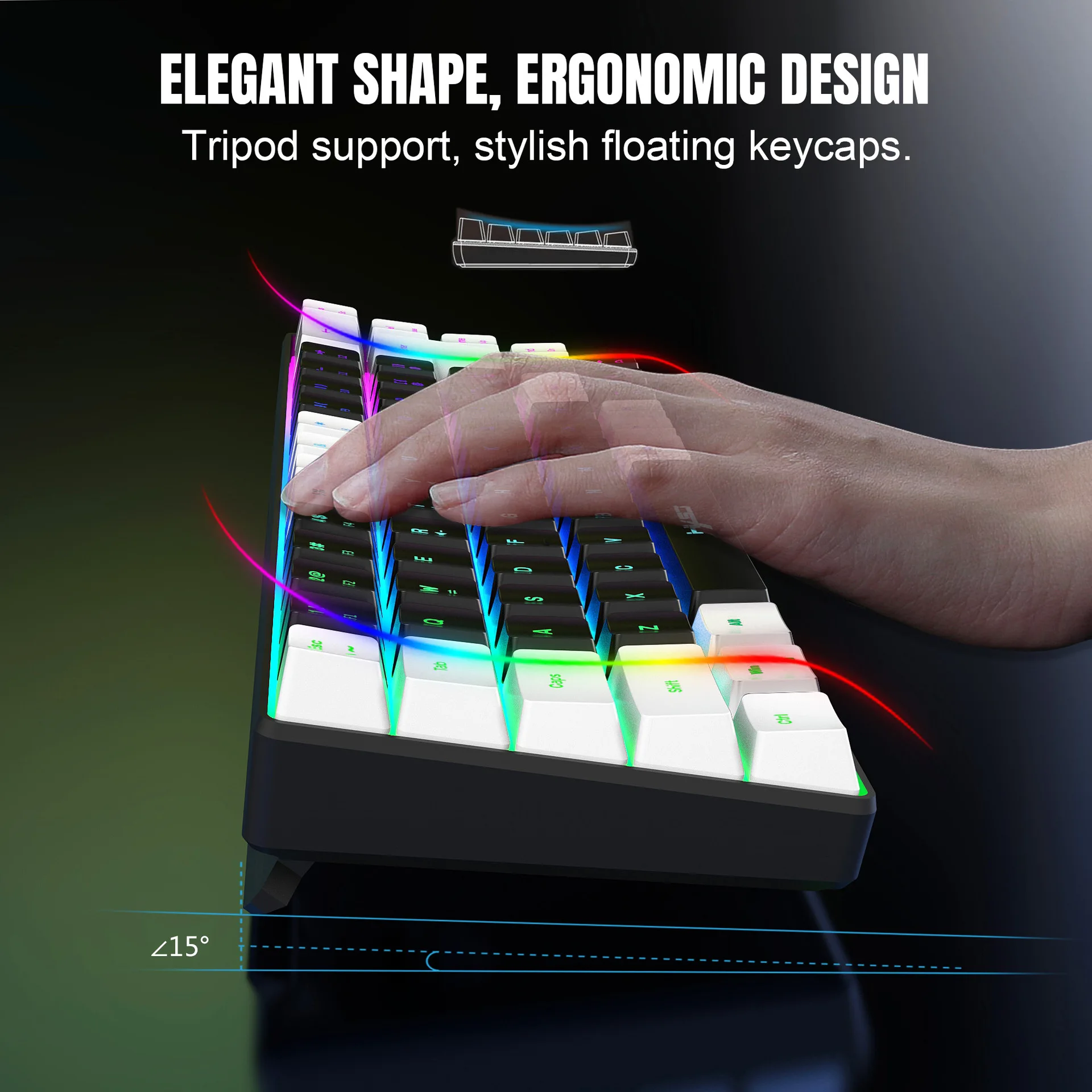 Zestaw Klawiatura i Mysz z Pod – Gaming Keyboard Mini recenzja i cena