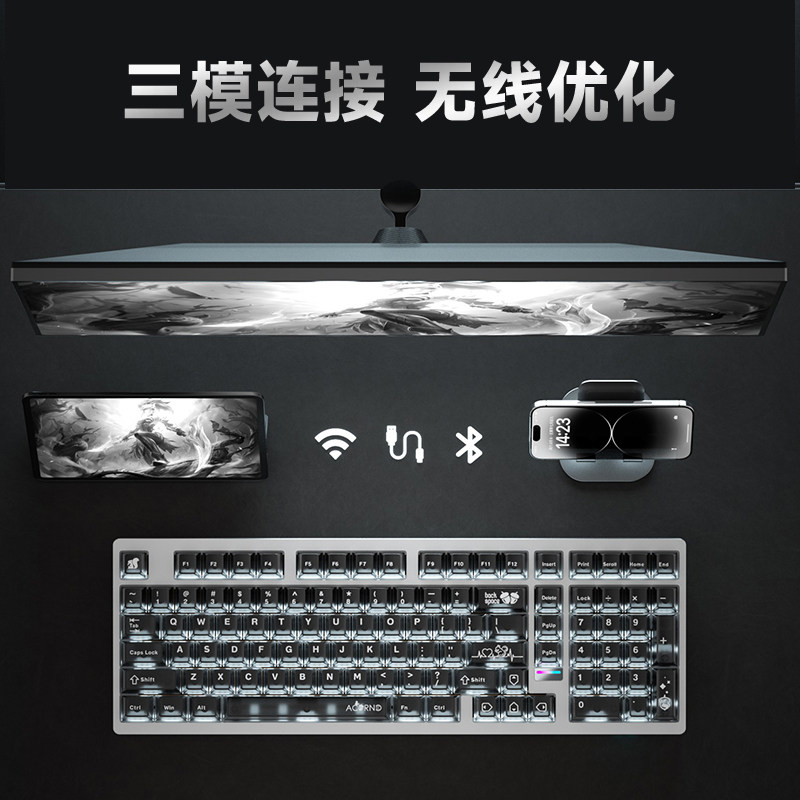 Weika Max102 Aluminiowa Obudow – Gaming Keyboard Wireless recenzja i cena