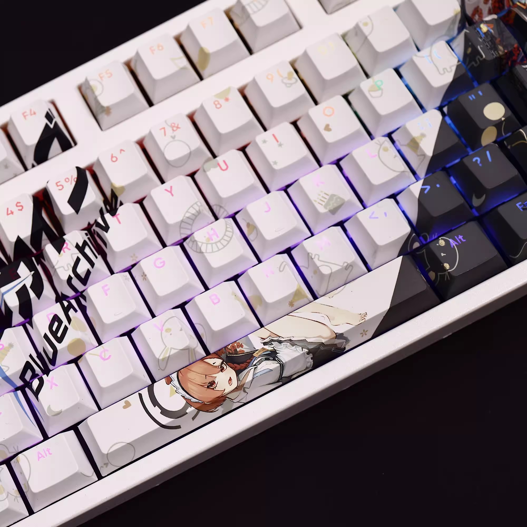 108 klawiszy/zestaw Blue Archi – Gaming Keyboard Blue recenzja i cena