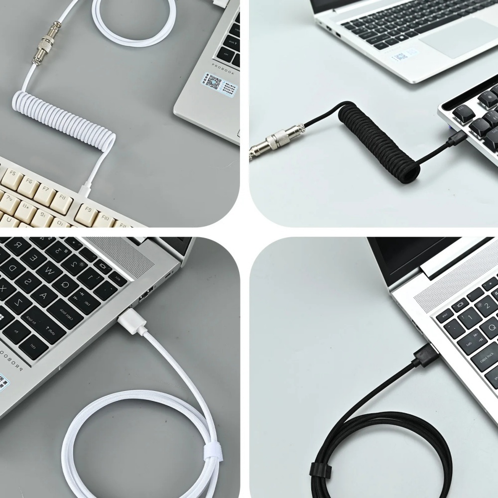 Kabel spiralny USB Type C do k – Gaming Keyboard Type C recenzja i cena