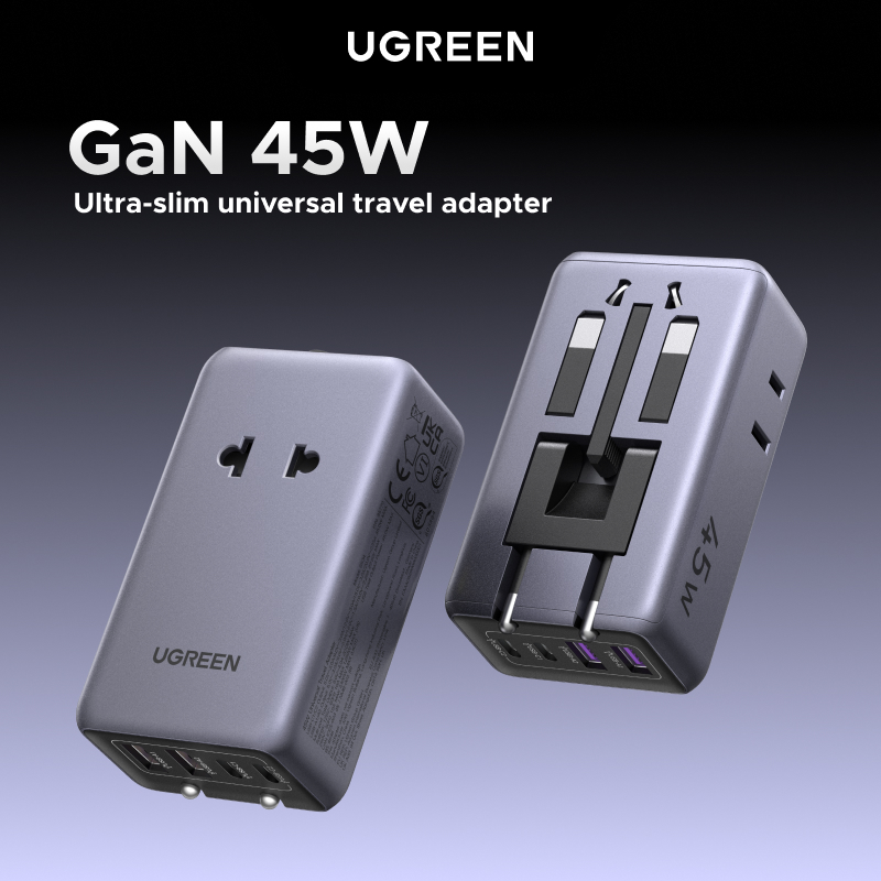 Adapter podróżny UGREEN GaN 45 – Gaming Keyboard Type C recenzja i cena