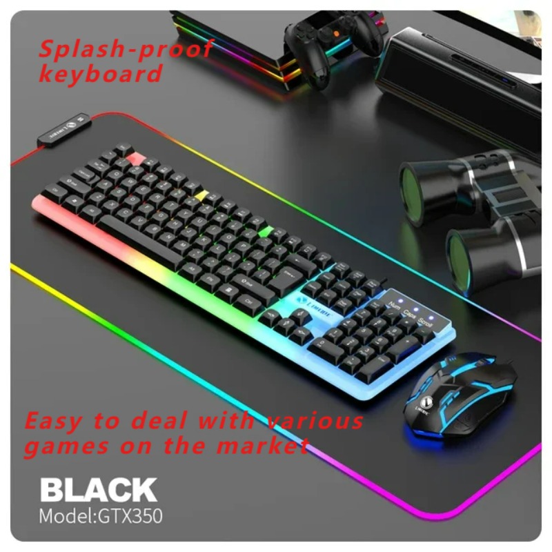 Nowy Zestaw Klawiatura i Mysz  – Gaming Keyboard Budget recenzja i cena