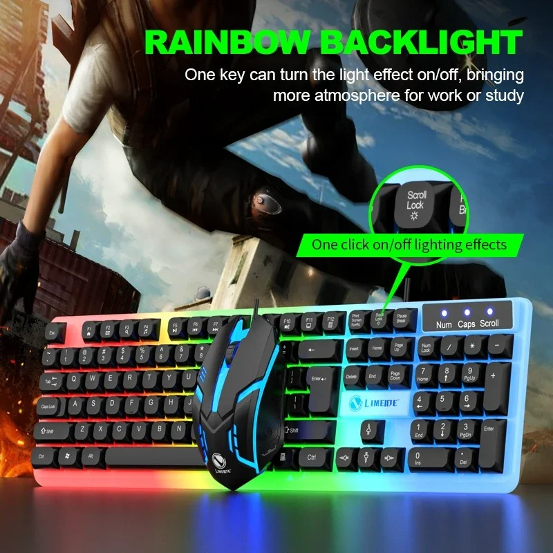 Nowy Zestaw Klawiatura i Mysz  – Gaming Keyboard Budget recenzja i cena