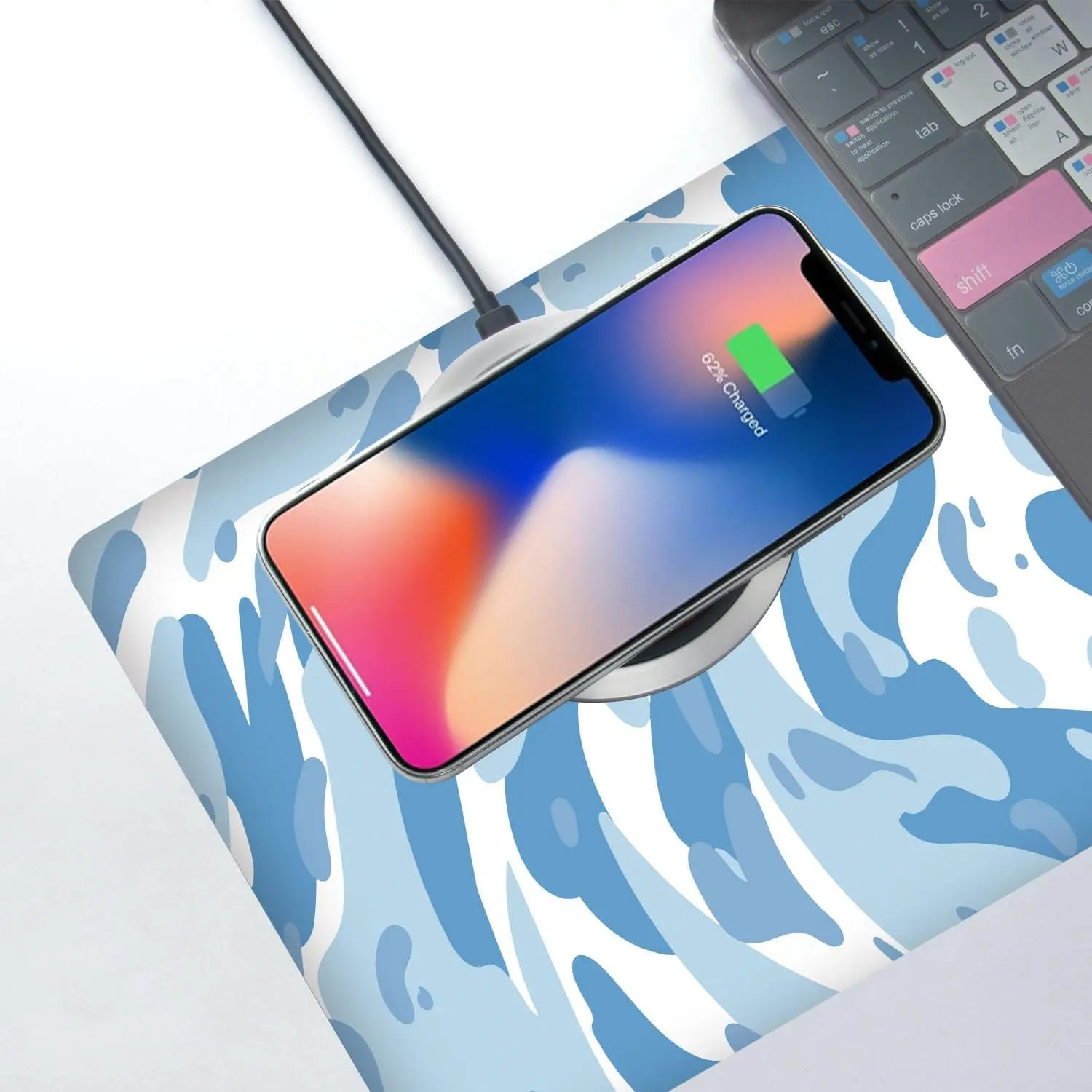 Podkładka pod mysz do gier z j – Gaming Keyboard Blue recenzja i cena