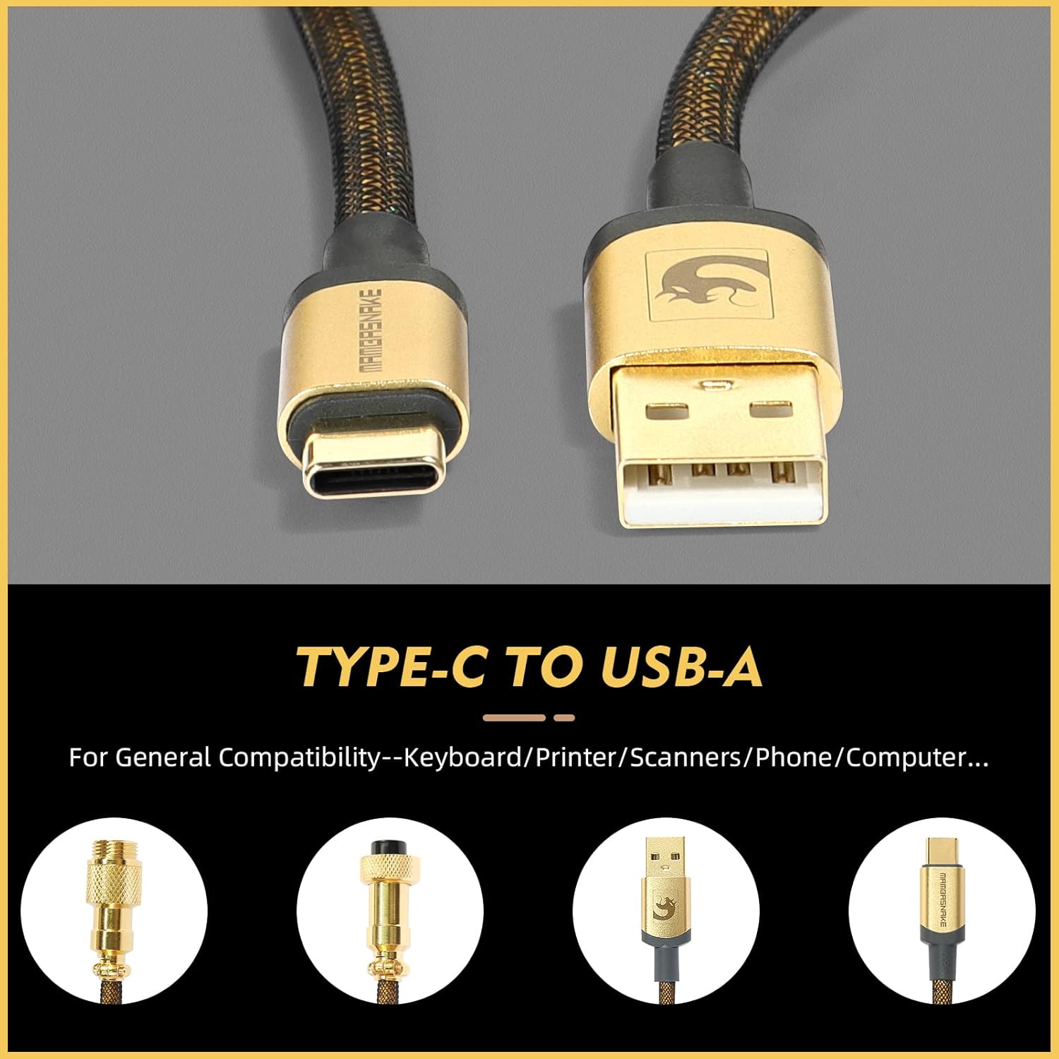 ATTACK SHARK * MAMBASNAKE C03  – Gaming Keyboard Type C recenzja i cena