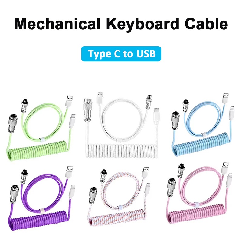 Kabel spiralny do klawiatury m – Gaming Keyboard Type C recenzja i cena