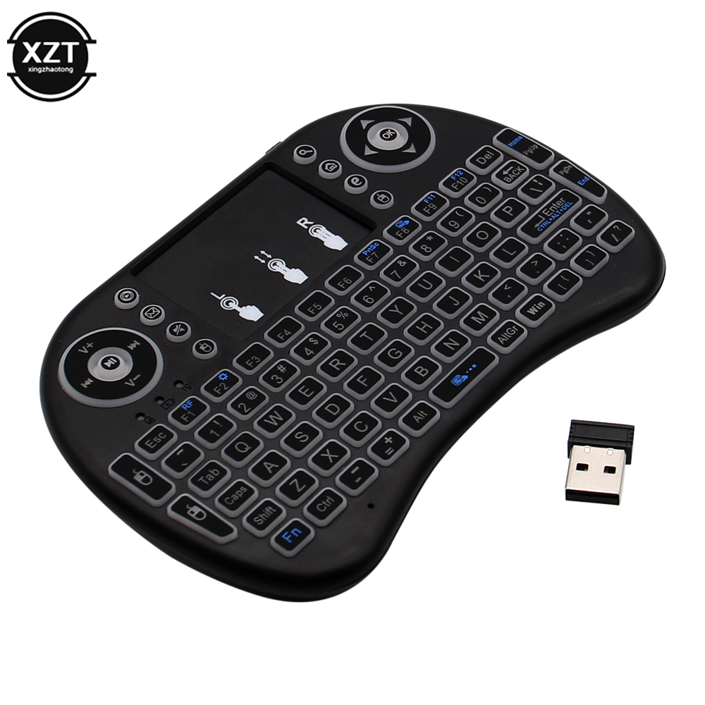 Podświetlany angielski rosyjsk – Gaming Keyboard Wireless recenzja i cena
