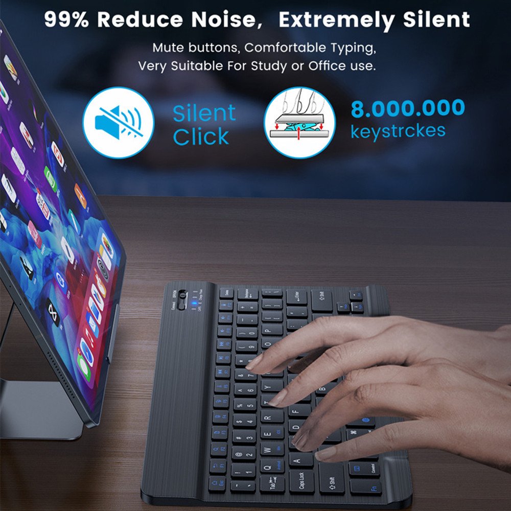 10-calowa bezprzewodowa mini k – Gaming Keyboard Wireless recenzja i cena
