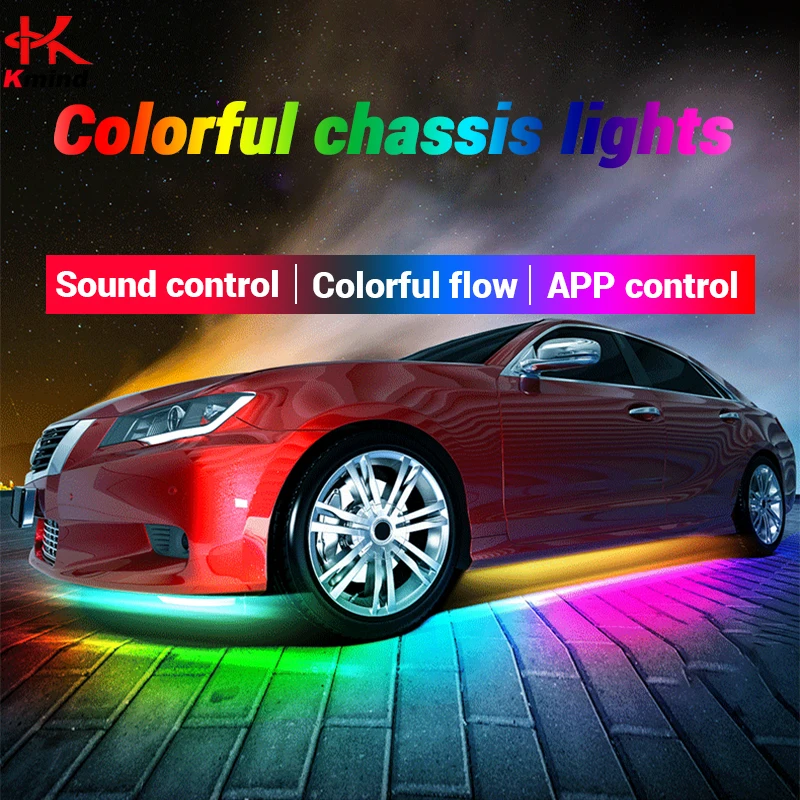 Samochodowe podświetlenie neon – Rgb Underglow Strip recenzja i cena