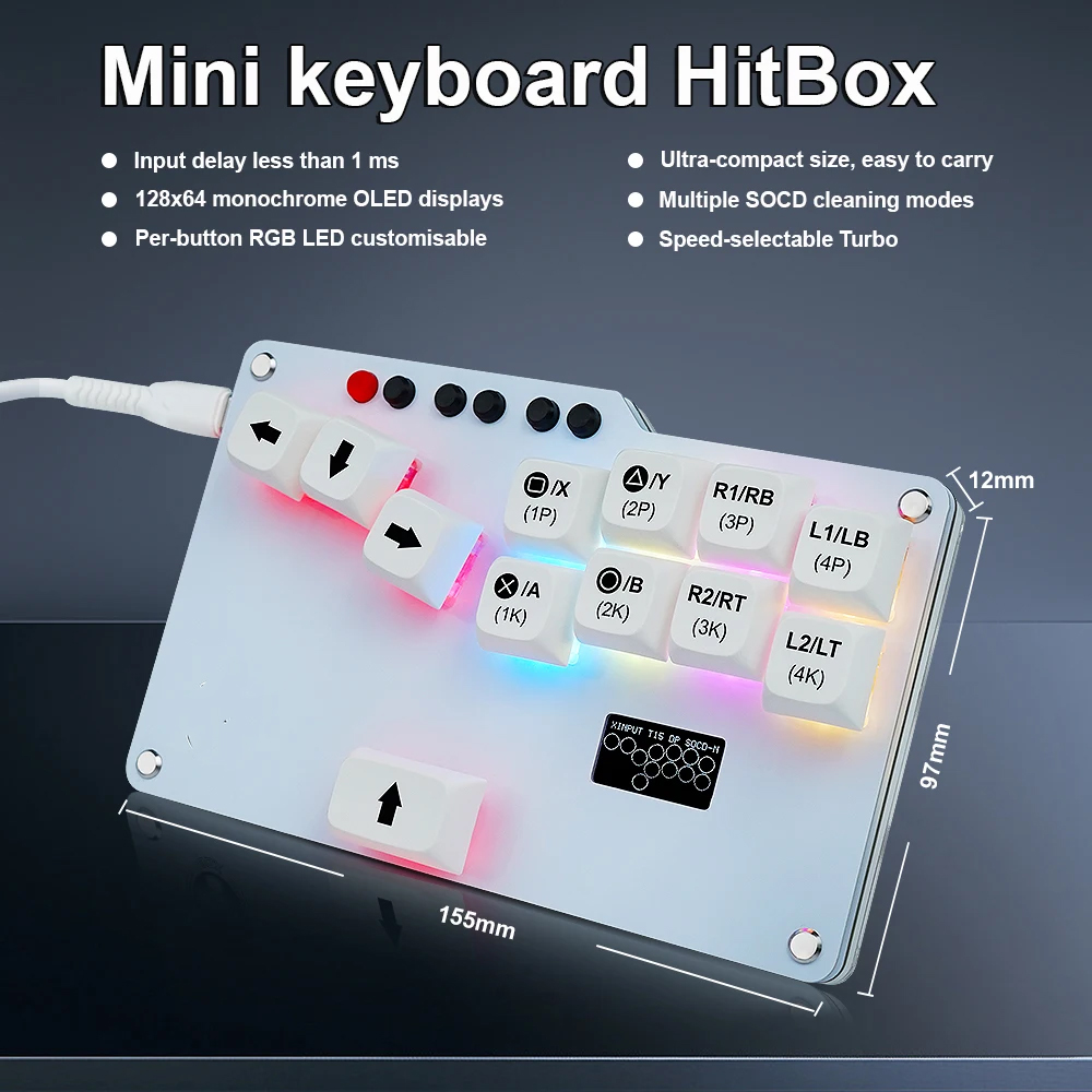 Kieszonkowa klawiatura Hitbox  – Gaming Keyboard Mini recenzja i cena