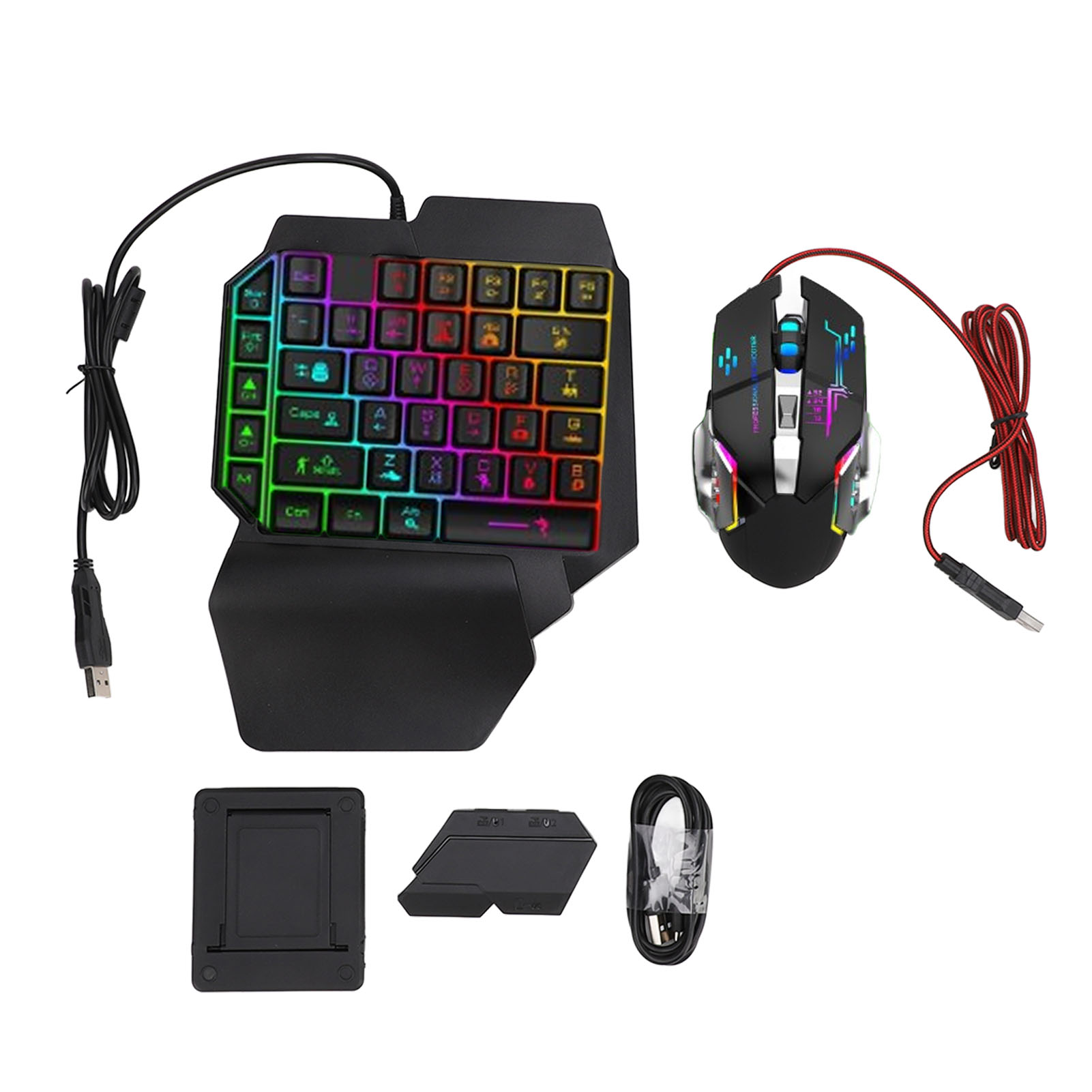 Zestaw konwertera klawiatura-m – Gaming Keyboard Mouse Set recenzja i cena