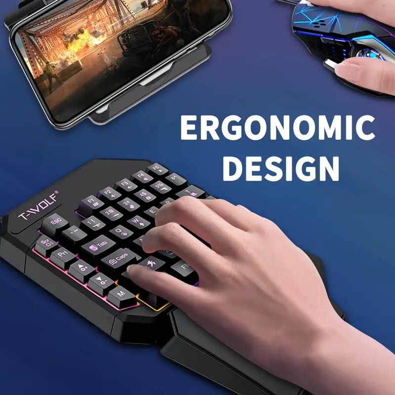 FocusOnPC TF900 2-w-1 Konwerte – Gaming Keyboard Mouse Set recenzja i cena