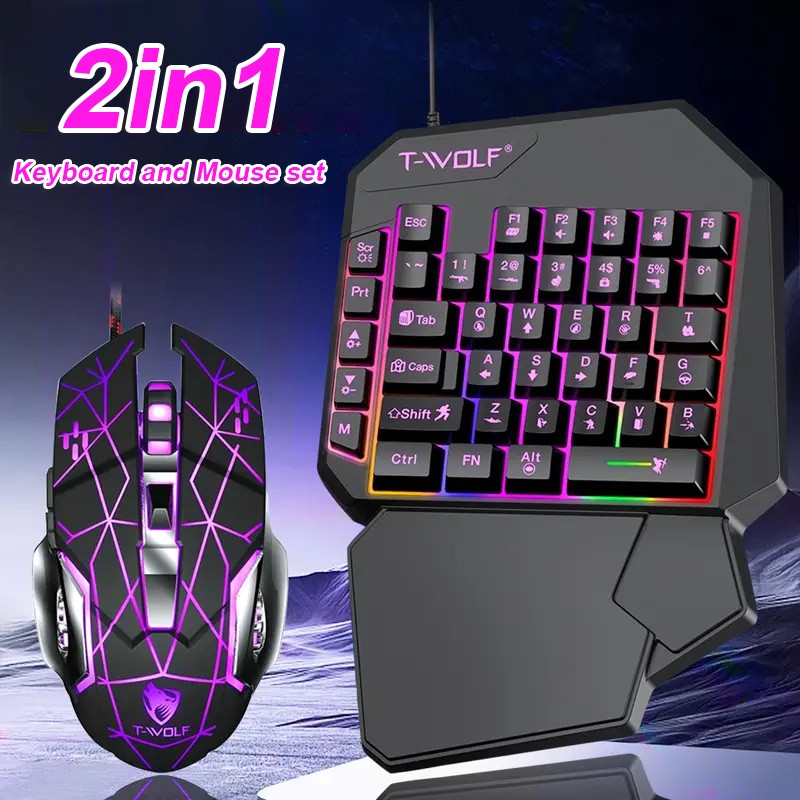 FocusOnPC TF900 2-w-1 Konwerte – Gaming Keyboard Mouse Set recenzja i cena