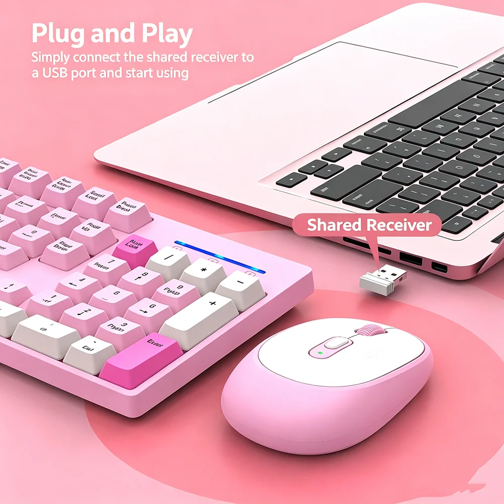 Zestaw bezprzewodowej klawiatu – Gaming Keyboard Mouse Set recenzja i cena