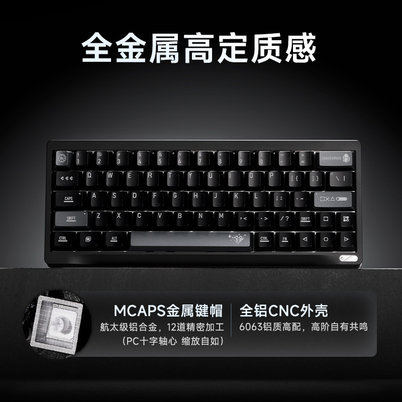 Klawiatura Custom Wuyan Quadra – Gaming Keyboard Number Pad recenzja i cena