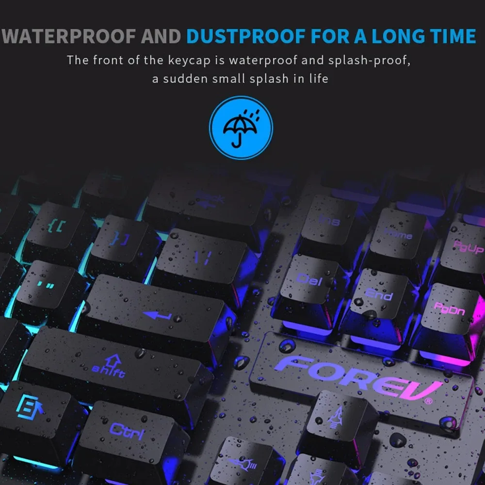 104-klawiszowa podświetlana me – Gaming Keyboard Budget recenzja i cena