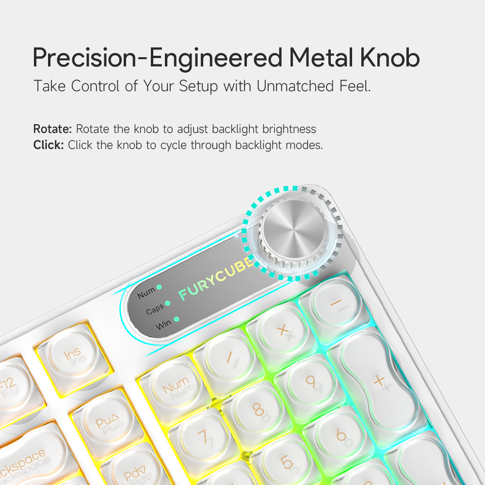 FURYCUBE IP98 Przewodowa Klawi – Gaming Keyboard Ip98 recenzja i cena