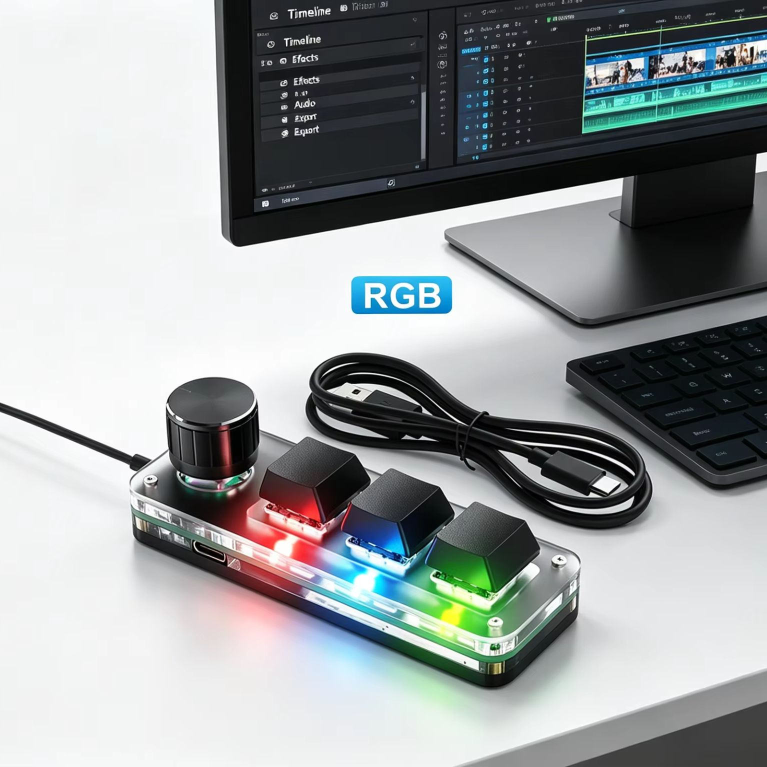 Programowalna klawiatura mecha – Gaming Keyboard Number Pad recenzja i cena