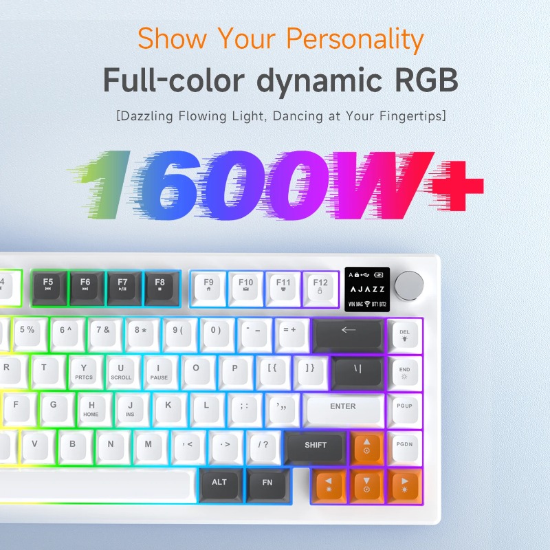 AJAZZ AF82 75% Klawiatura Trój – Keyboard Gaming Mac recenzja i cena
