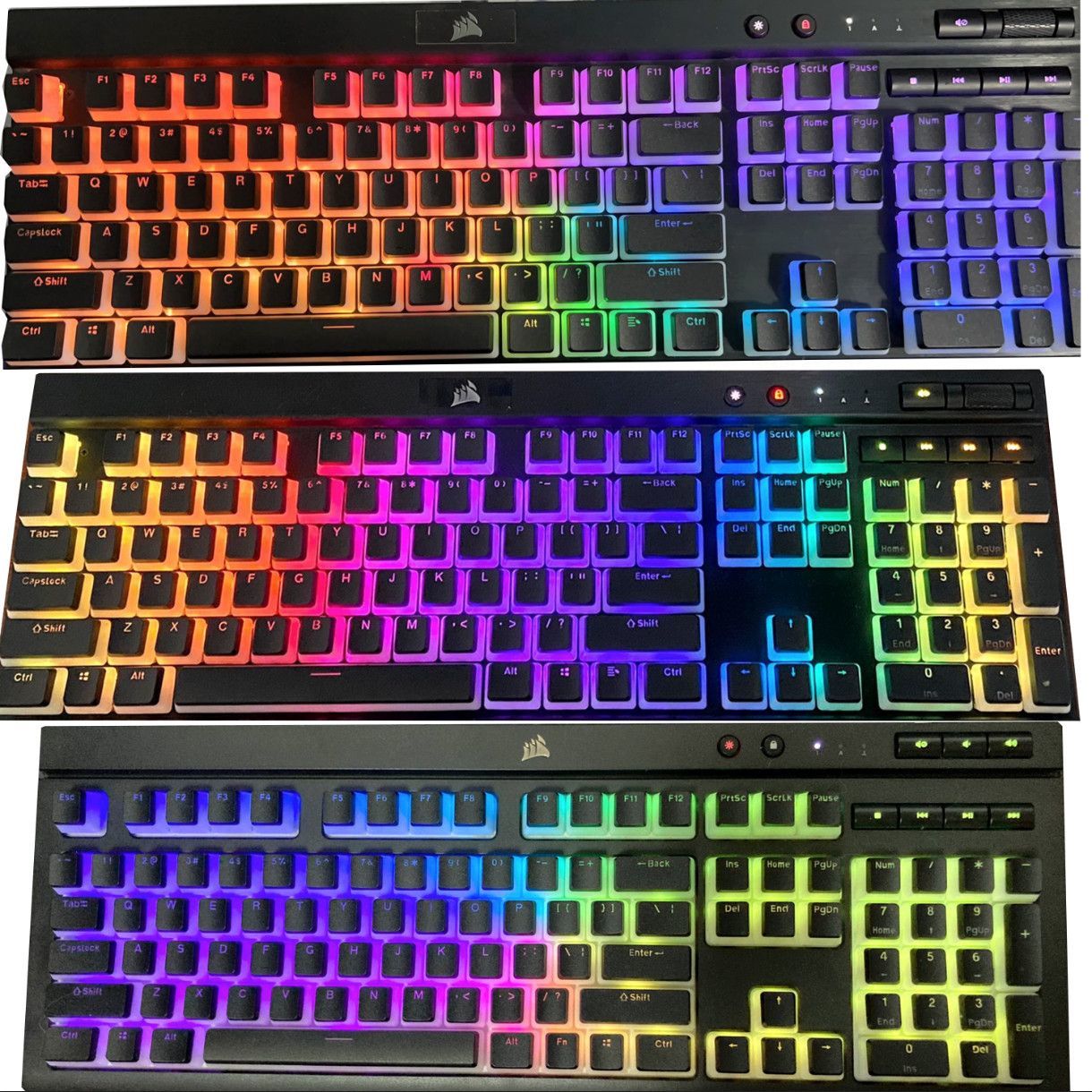 Półprzezroczyste nakładki na k – Gaming Keyboard Corsair recenzja i cena