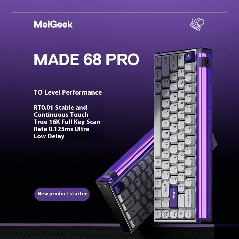 Melgeek MADE68 PRO Klawiatura  – Keyboard Gaming Mac recenzja i cena