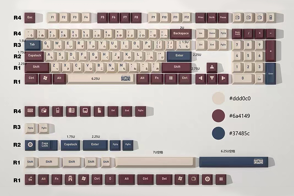 GKs wiśnia profil pół cukru he – Gaming Keyboard Half recenzja i cena
