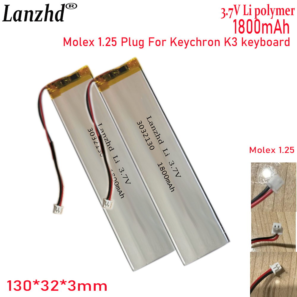 1-20 szt. 3032130 3.7V 1800mAh – Gaming Keyboard Tester recenzja i cena