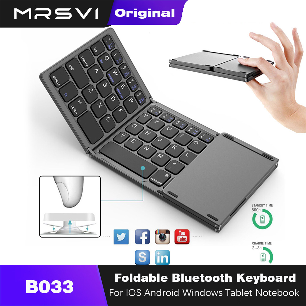 Składana klawiatura Bluetooth  – Gaming Keyboard Budget recenzja i cena