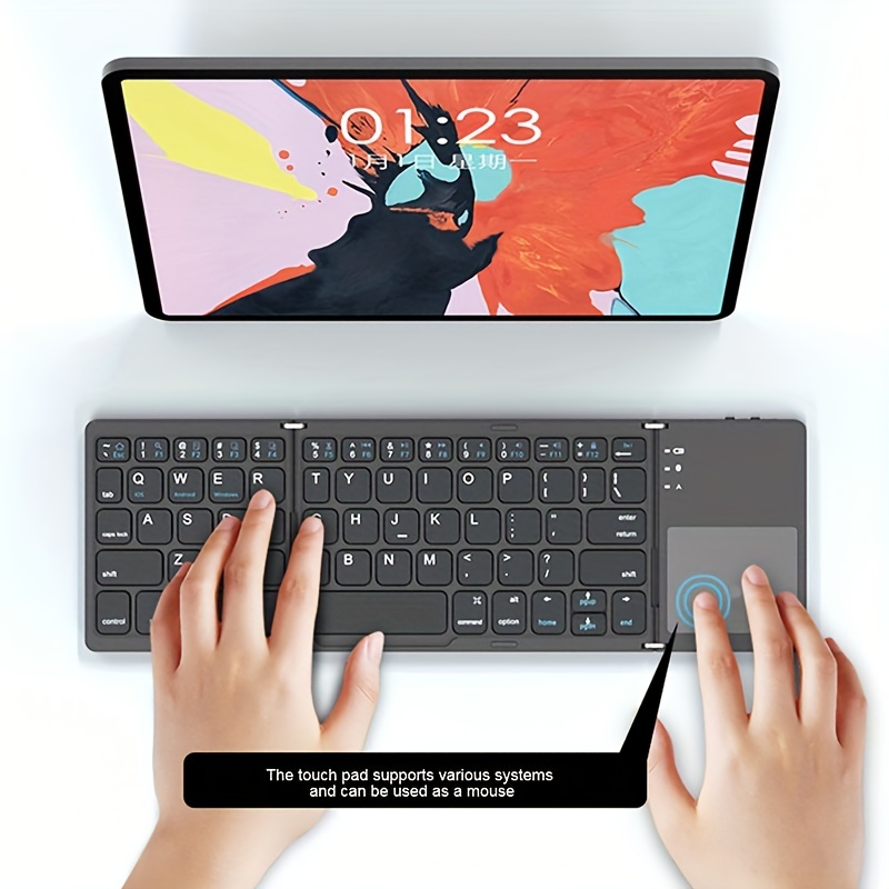 Składana klawiatura Bluetooth  – Gaming Keyboard Budget recenzja i cena